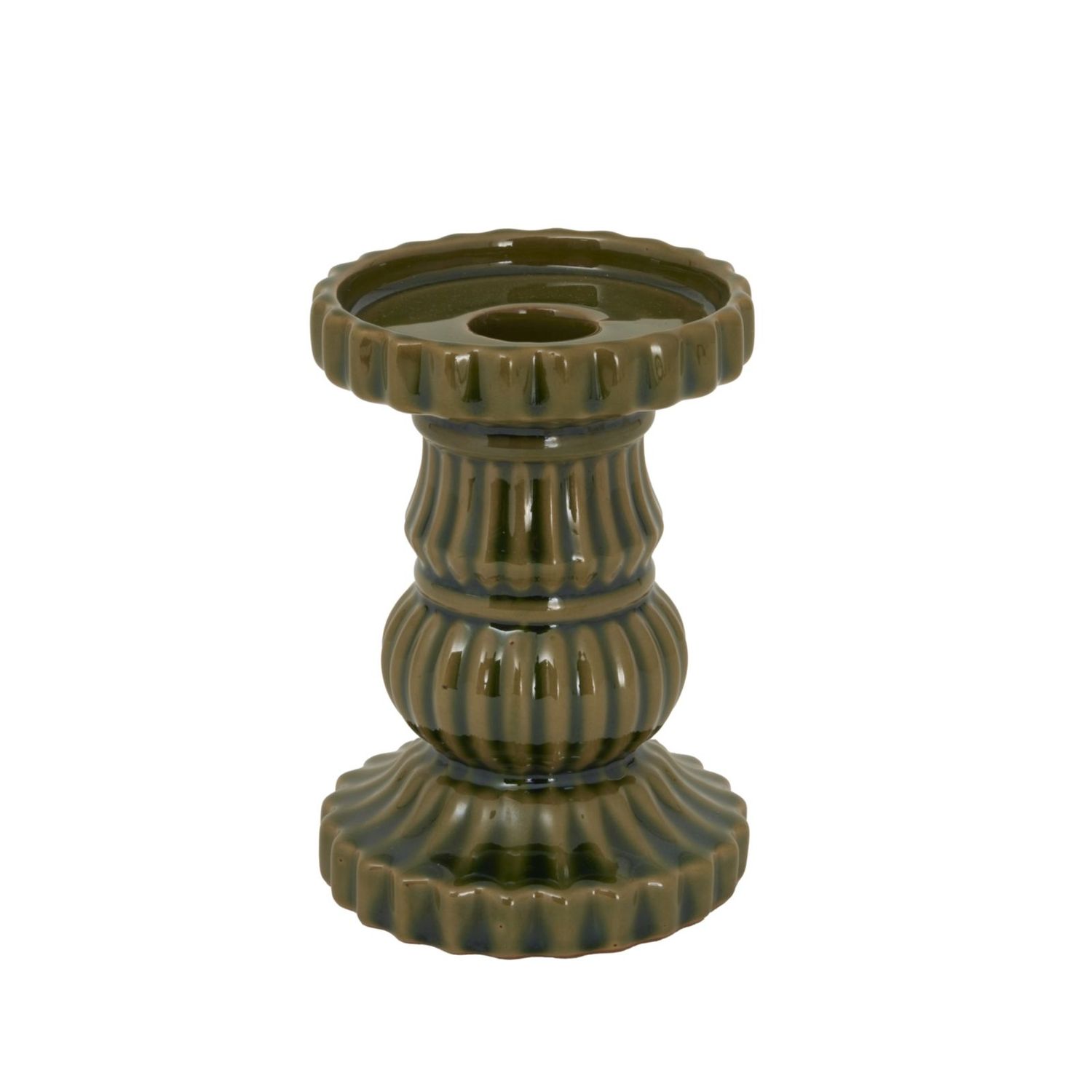 Ceramic Pillar Candle Holder
