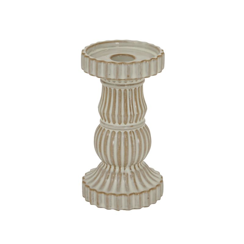 Ceramic Pillar Candle Holder