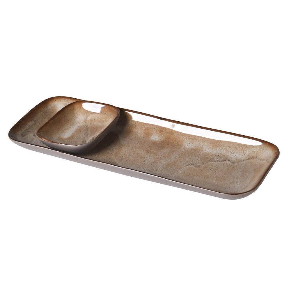 Takiya Dip Bowl and Tray