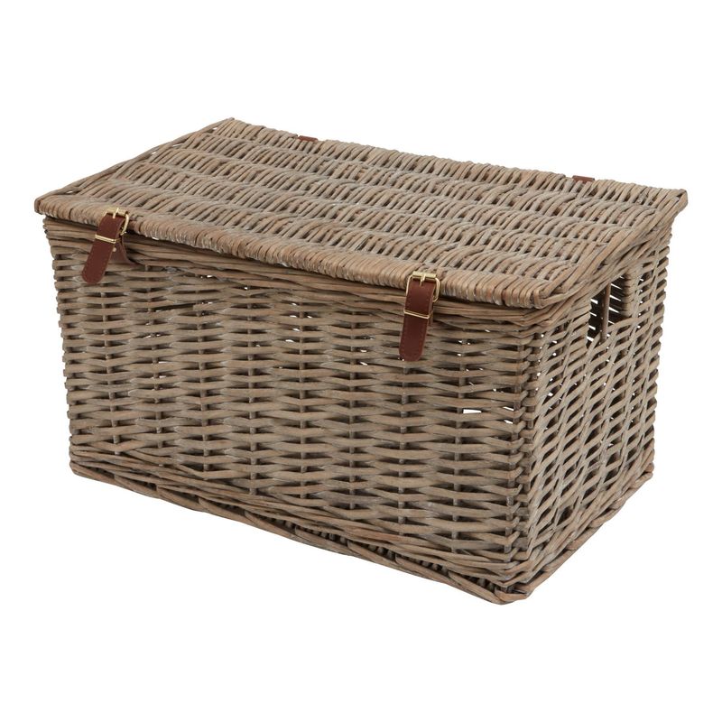 Wicker Hamper Basket (midi size)