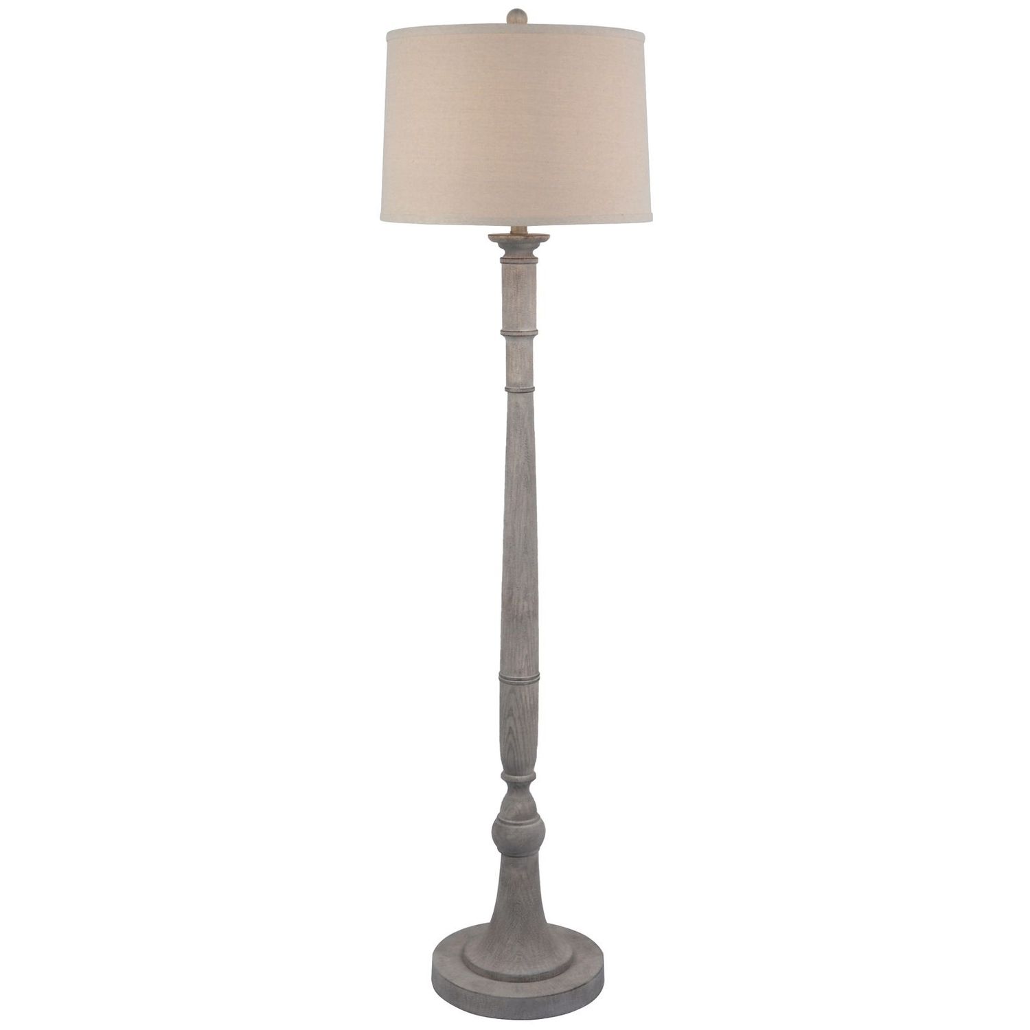 Floor Lamp With Linen Shade