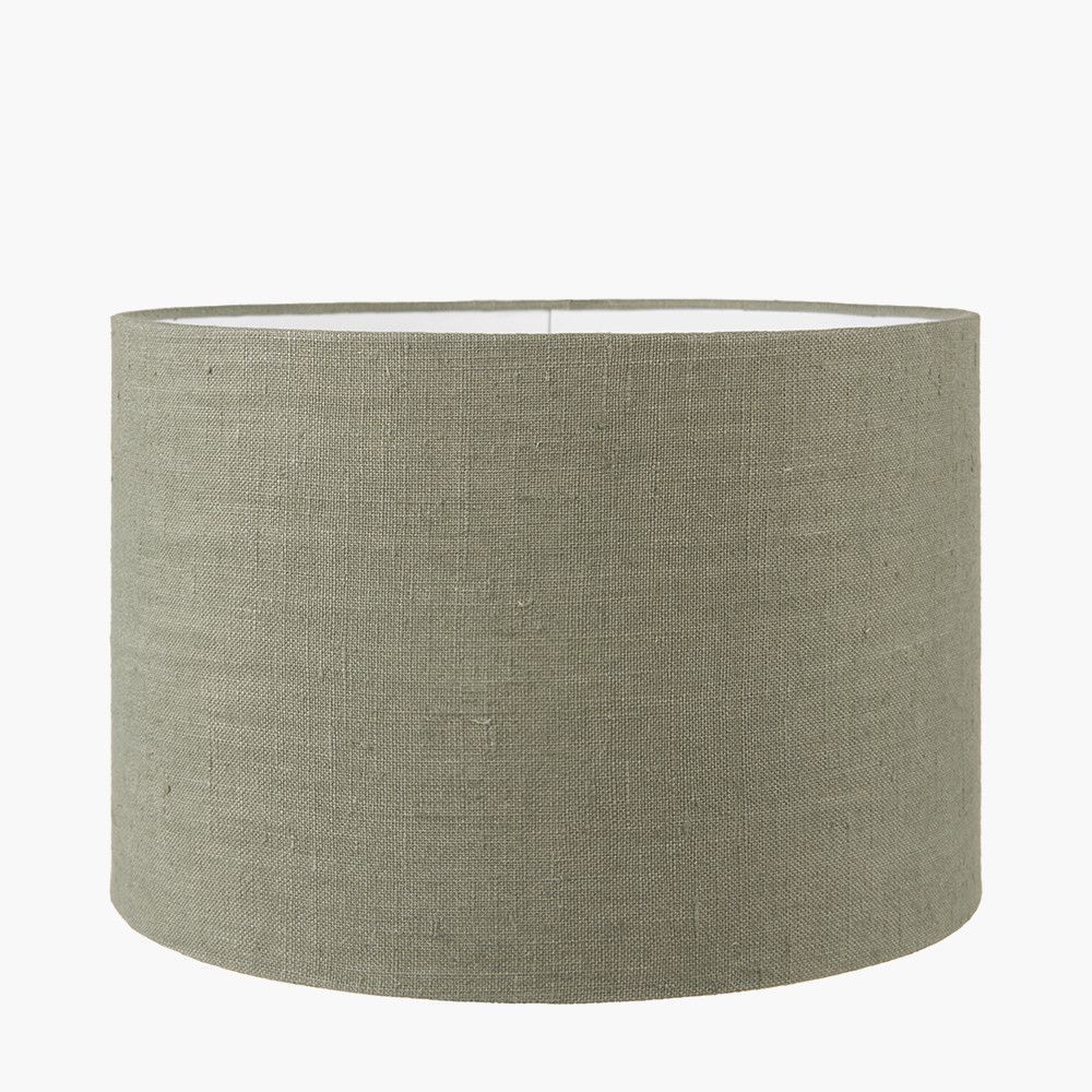 Linen Cylinder Lampshade