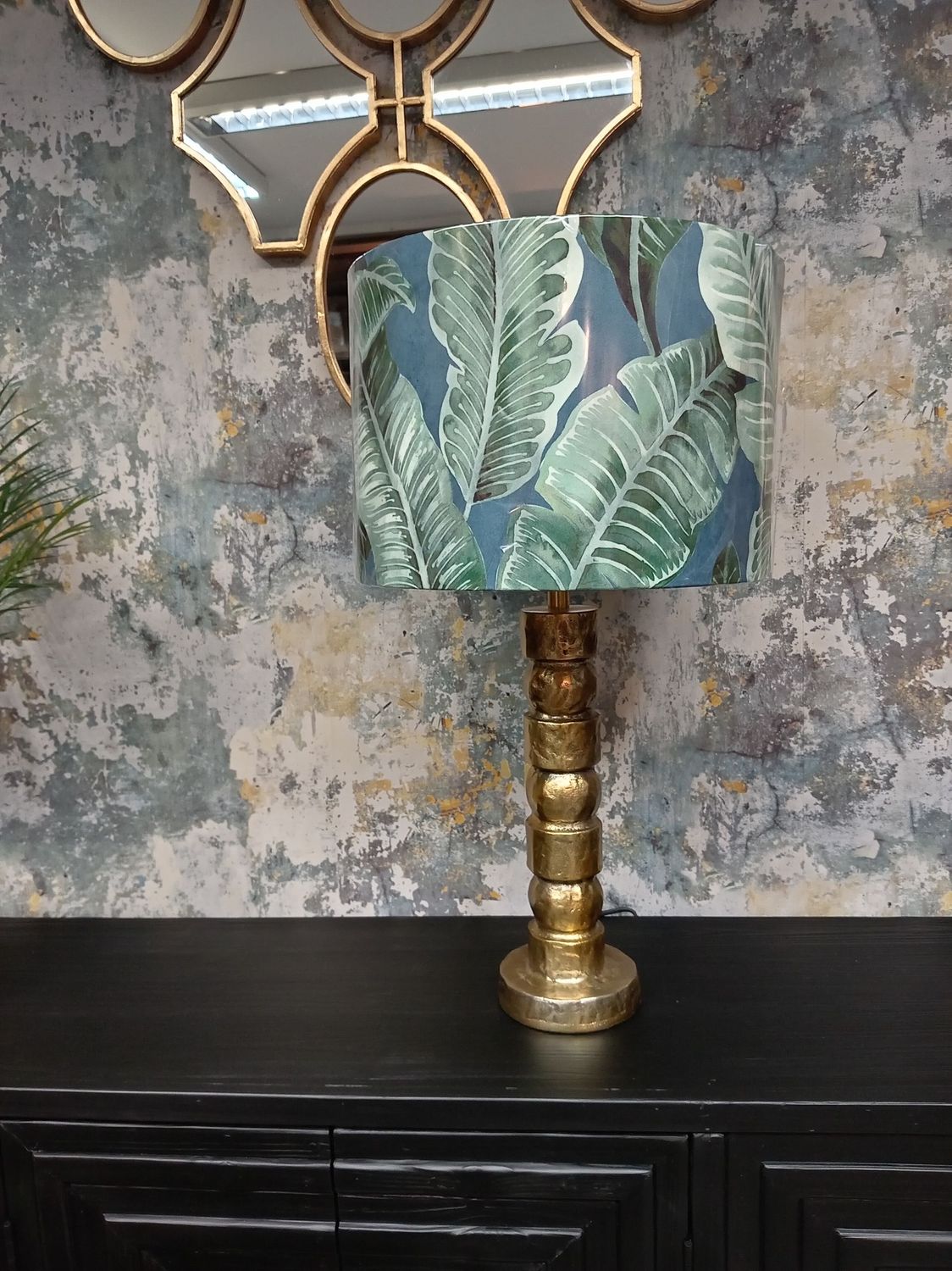Velvet Ocean Lampshade