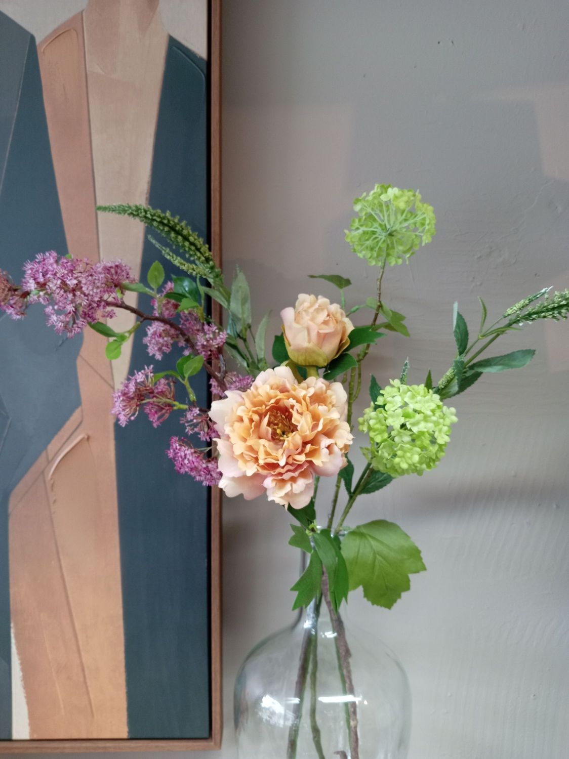 Rustic Peony Arrangement