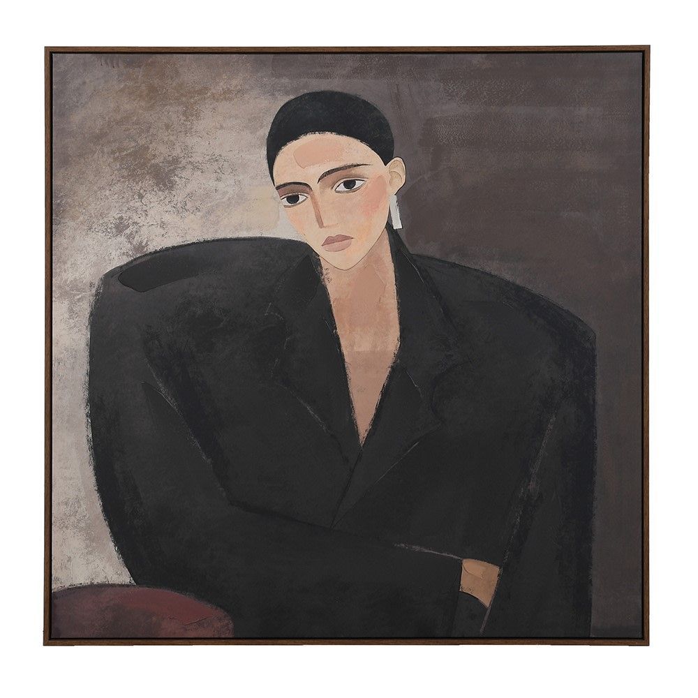 'Clara' Woman Canvas