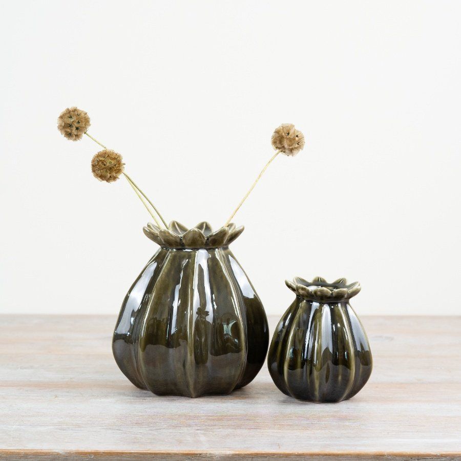 Poppy Bud Vase (individually  priced)