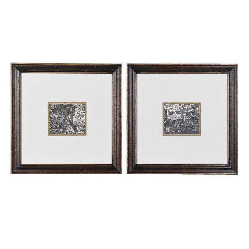 Lino Framed Print (individually priced)