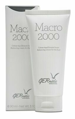 Gernétic ​MACRO 2000
Ausgleichende Creme für Hals, Brust und Dekolleté 90ml.