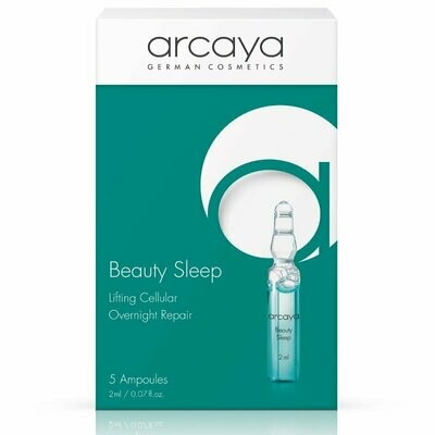 Arcaya Ampulle Gesicht Beauty Sleep Ampullen Intensivkur und Erholung für die Haut 5x 2ml