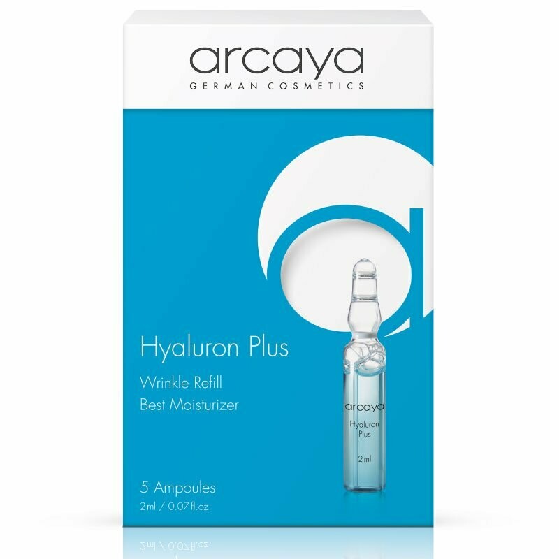 Arcaya Ampulle Gesicht Hyaluron Plus Ampullen Falten Refill 5x 2m