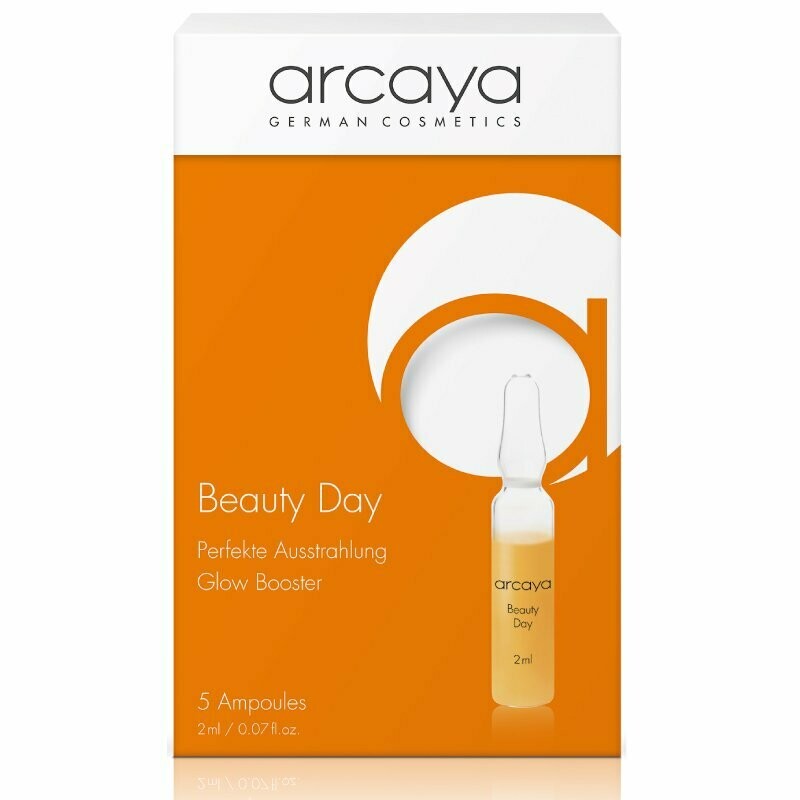 Arcaya Ampulle Gesicht Beauty Day Ampullen Frischekick und Hautschutz 5x 2ml