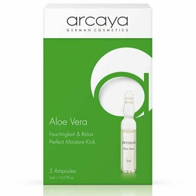 Arcaya Ampulle Gesicht Aloe Vera Ampullen Wirkt allen Hautschädigungen kraftvoll entgegen 5x 2ml