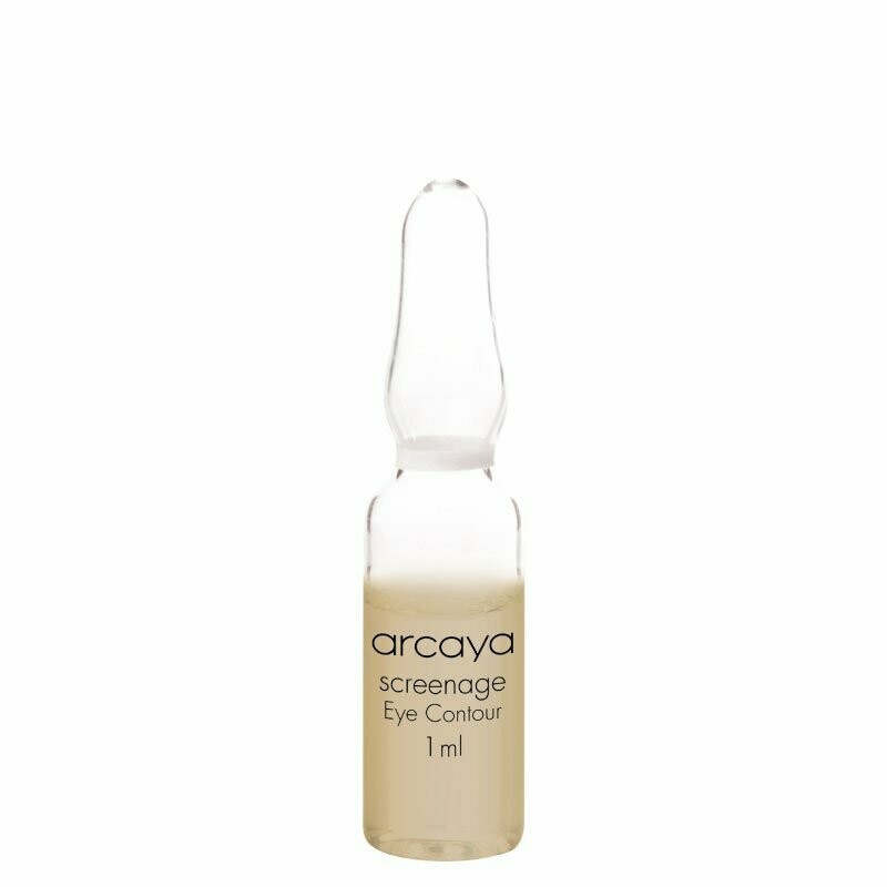 Arcaya Ampulle Gesicht screenage Eye Contour Blue Light & PollutionBlocker 5x 1 ml