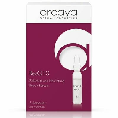 Arcaya Ampulle Gesicht ResQ10 Ampullen Zellschützendes Coenzym Q10 für ein perfektes Hautbild
5x 2ml