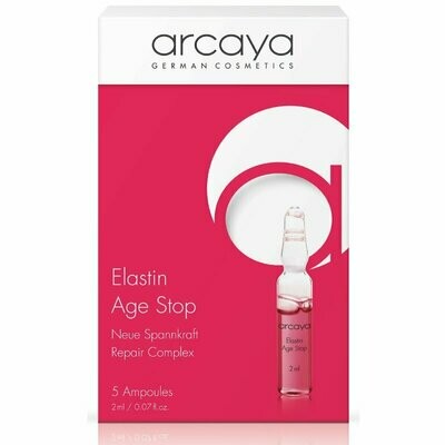 Arcaya Elastin Age Stop Ampullen Beste Wirksamkeit für neue Gewebefestigkeit
5x 2ml