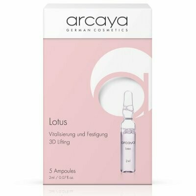 Arcaya Ampulle Gesicht Lotus Ampullen Regeneration und Wohlgefühl in einer Ampulle5x 2ml