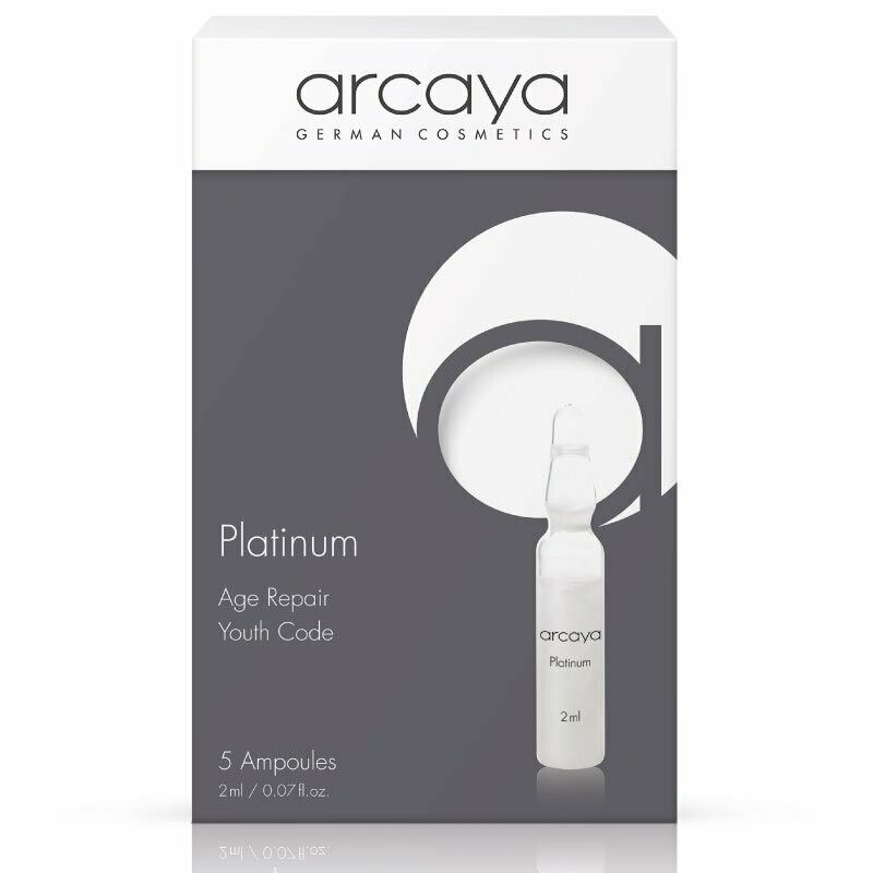 Arcaya Ampulle Gesicht Platinum Ampullen Youth-Code + Contour Control 5x 2m