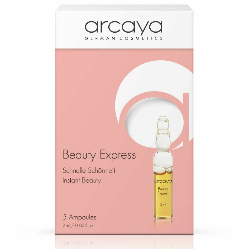 Arcaya Ampulle Gesicht Beauty Express Ampullen Sofortige Glättung 5x 2ml