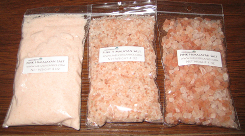 Himalayan Crystal Salt, 4 oz bag
