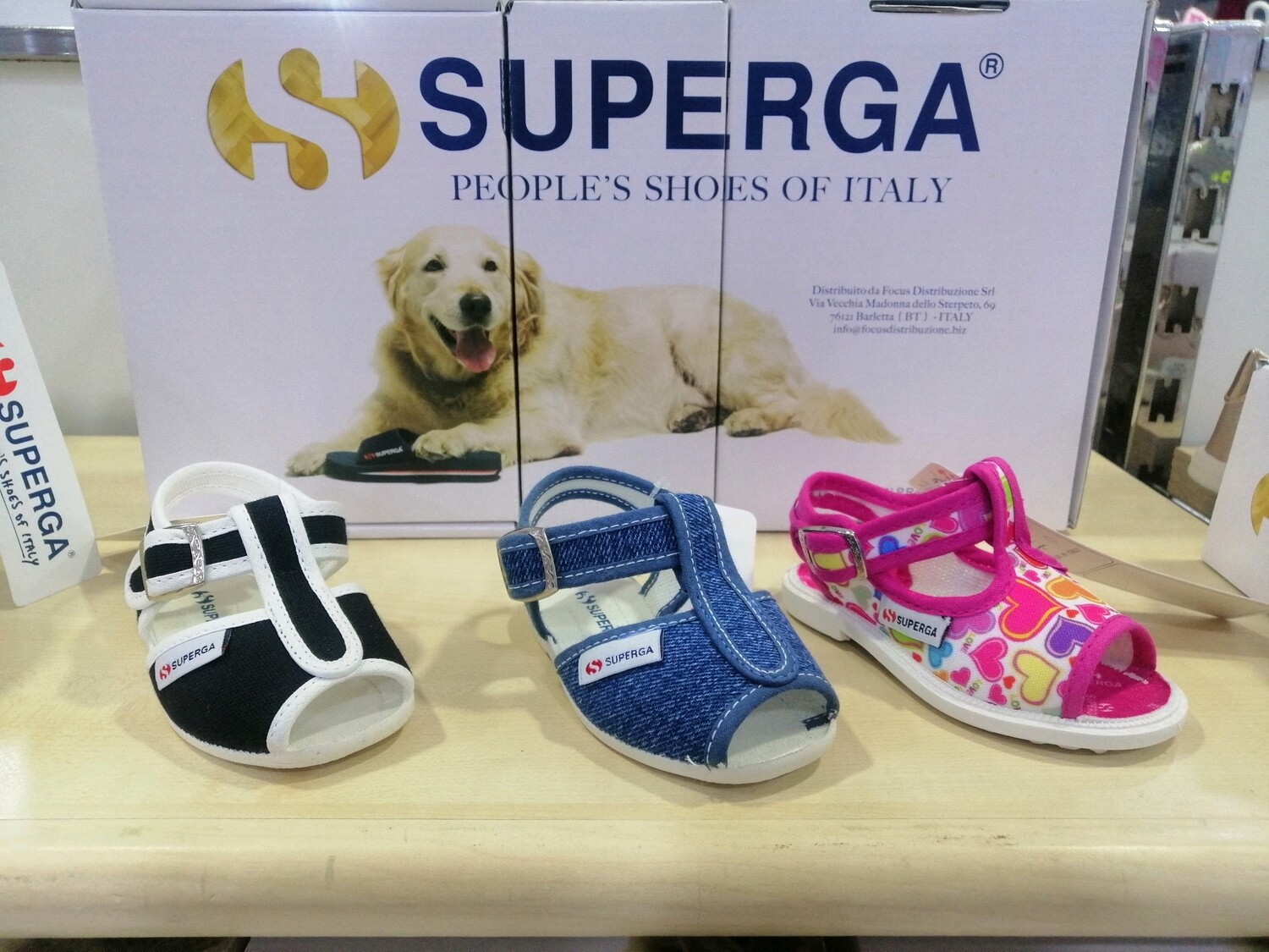 sandali superga
