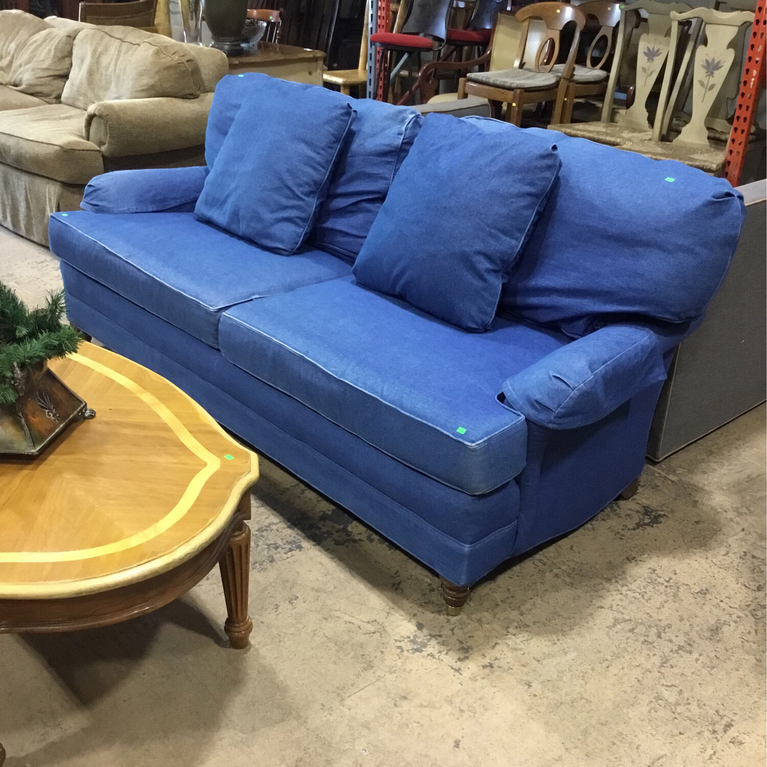Slifer Design Denim Sofa 