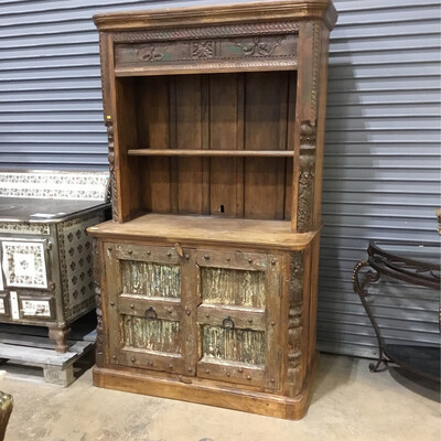 Antique Handcarved Hutch