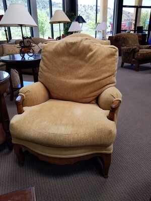 Italian Upholstered Arm Chair