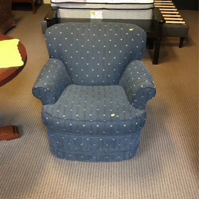 Blue Print Armchair