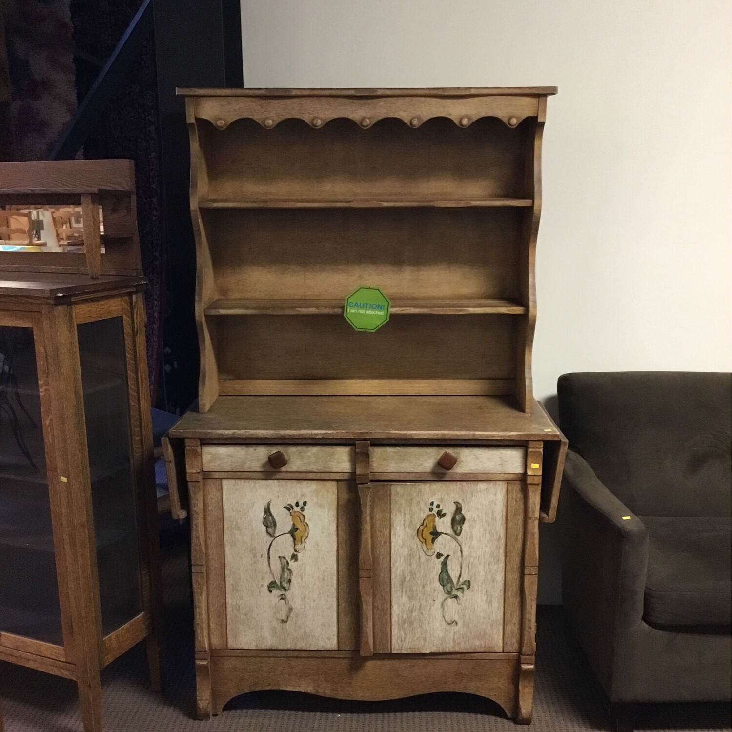 Hand Painted Hutch