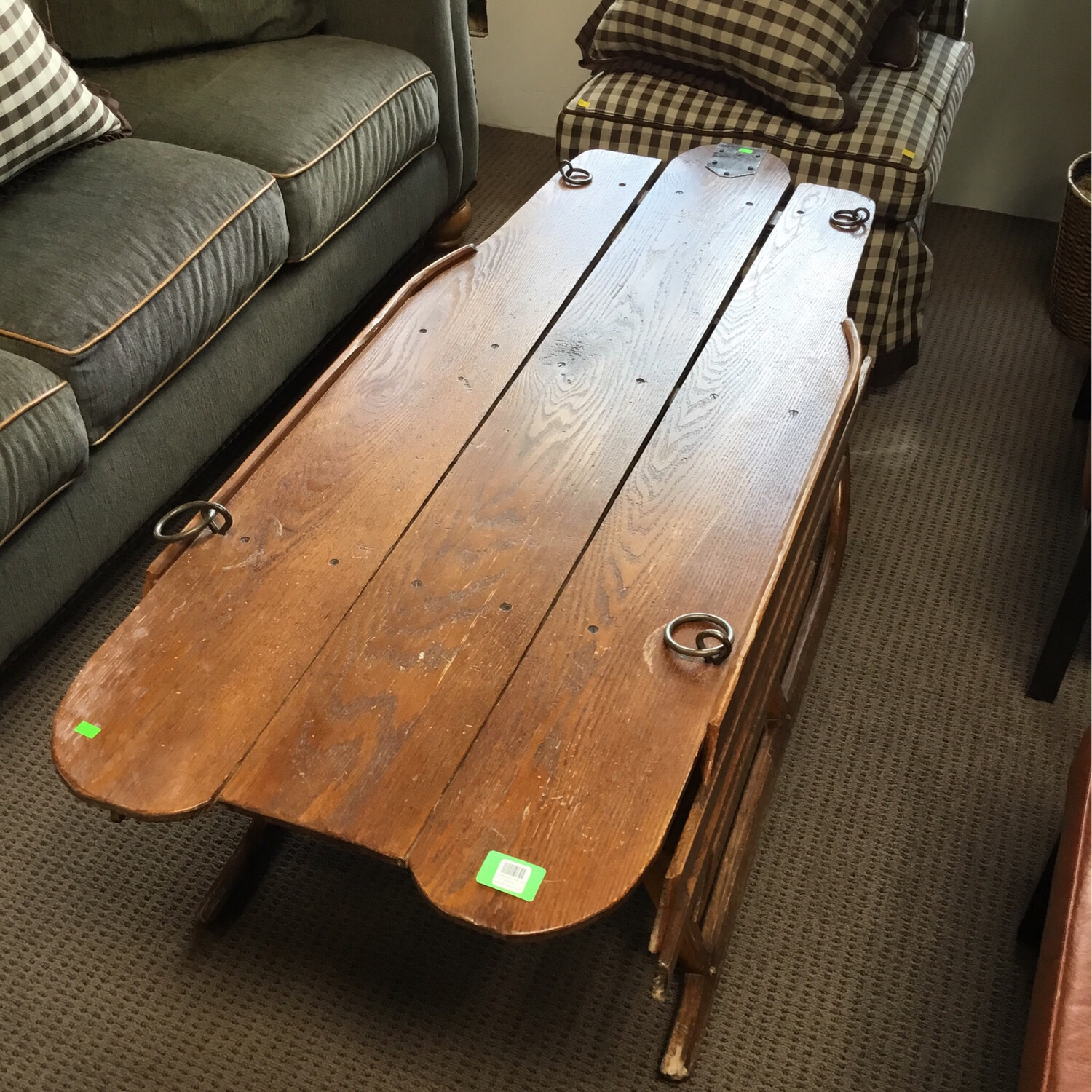 Wooden Sled Coffee Table