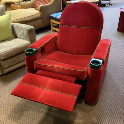 Movie theater style recliner chair