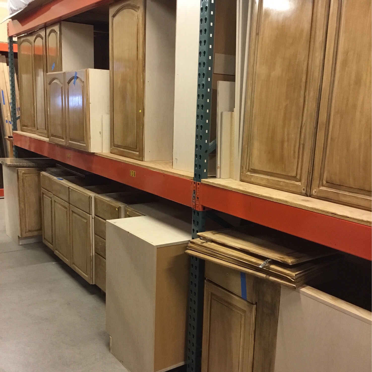 Faux Finished 13 Piece Cabinet Set