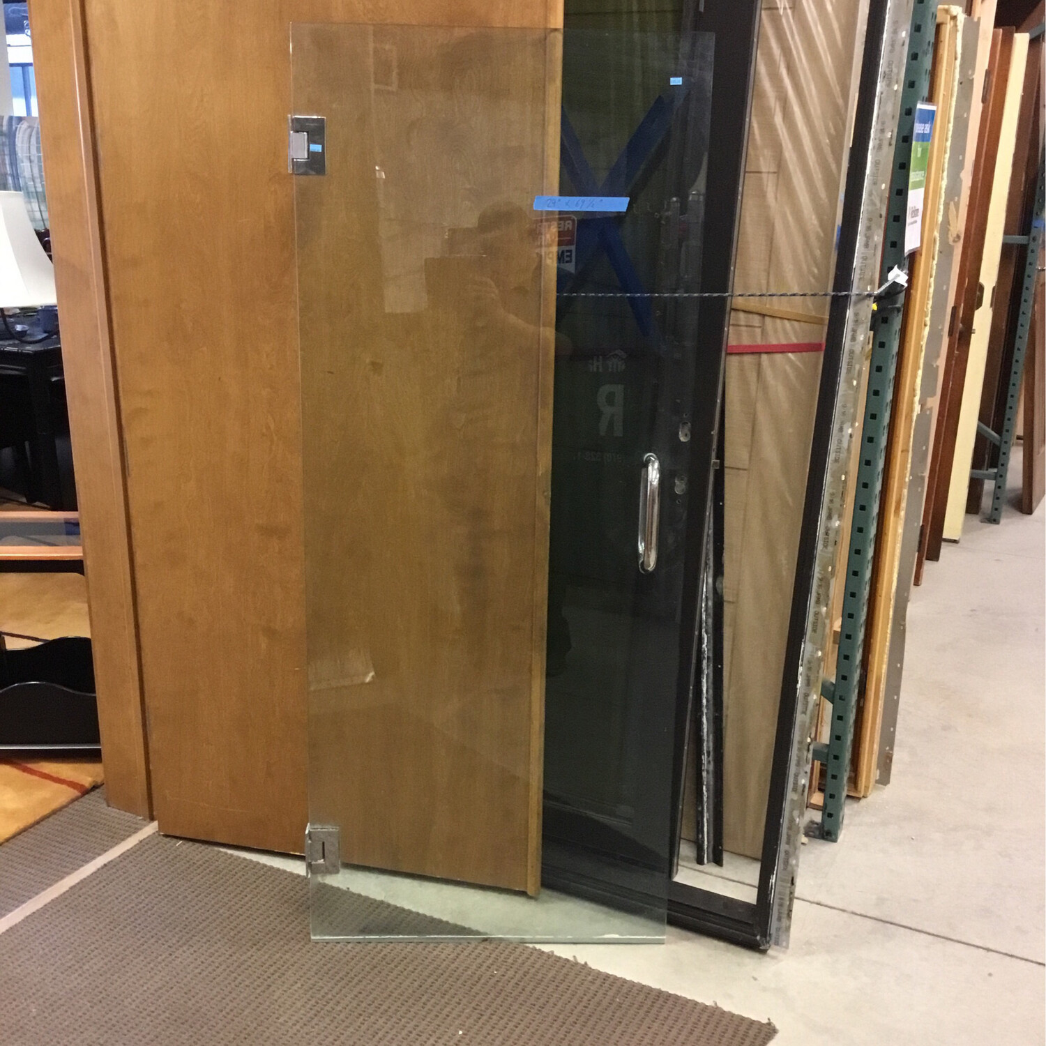 29” x 69.5” Glass Shower Door
