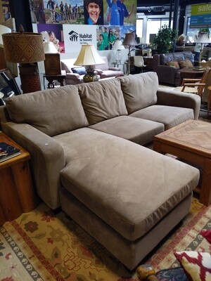 Taupe 2 Piece Sectional