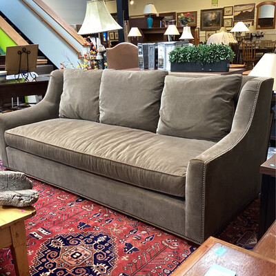 Hickory Design Studded Sofa 