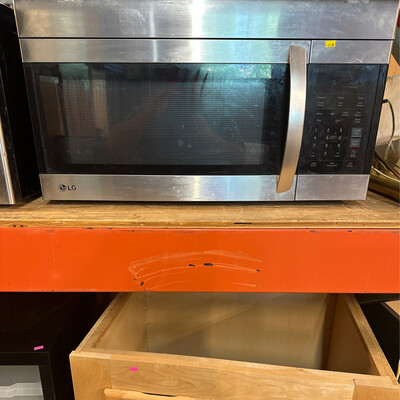 LG Microwave Stainless 