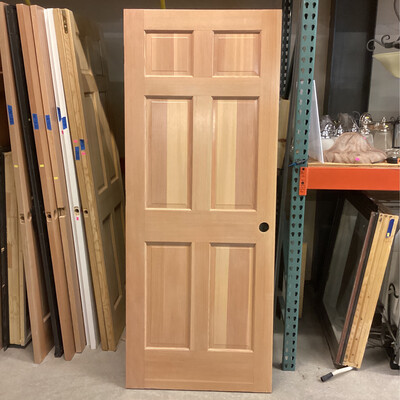 32 x 80 4Panel Light Wood Door