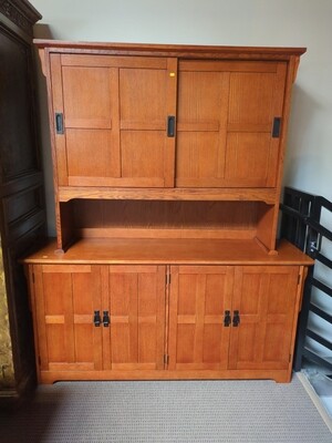 Two Piece Office Hutch