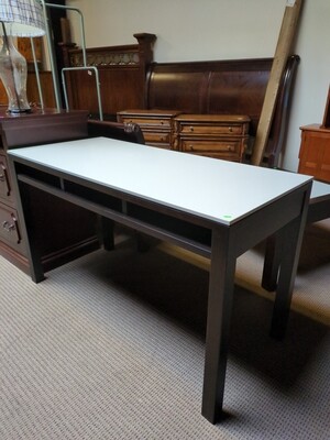 Marble Top Three Cubby Desk