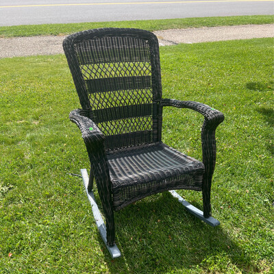 Patio Wicker Rocking Chairs 