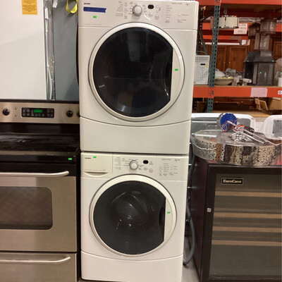 White Kenmore HE2+ Washer/Dryer