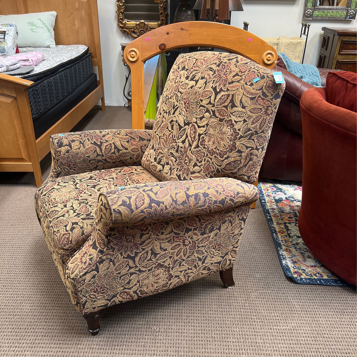 Floral Pasley Armchair 