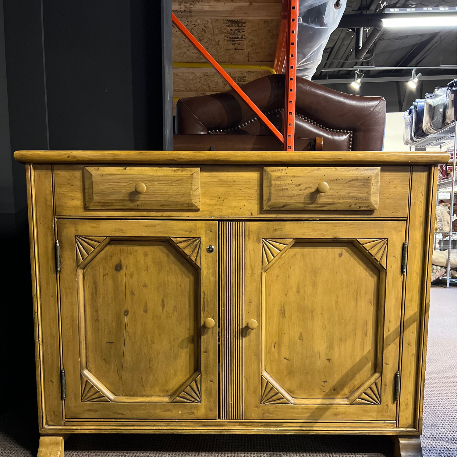 Light wood Bar Cabinet 