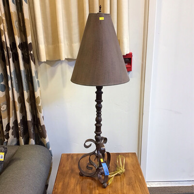 Bronze Lamp 36”