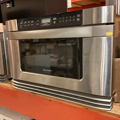 Sharp microwave drawer/ stainless 