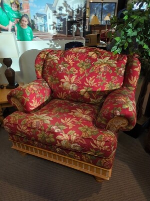 Flexsteel Oversize Floral Chair