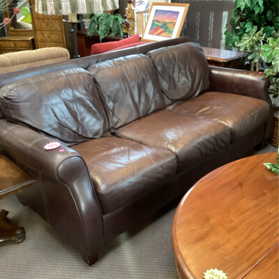 Sofa(brown leather)