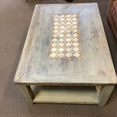 Coffee table (tile inlay)