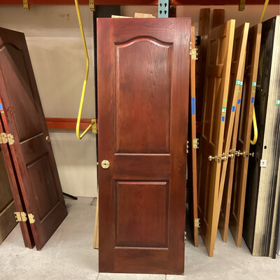 28”x80” 2 Panel Wood Door