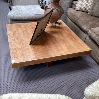 Modern wooden coffee table